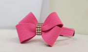 New Bow Microsuede 1/2" Collar